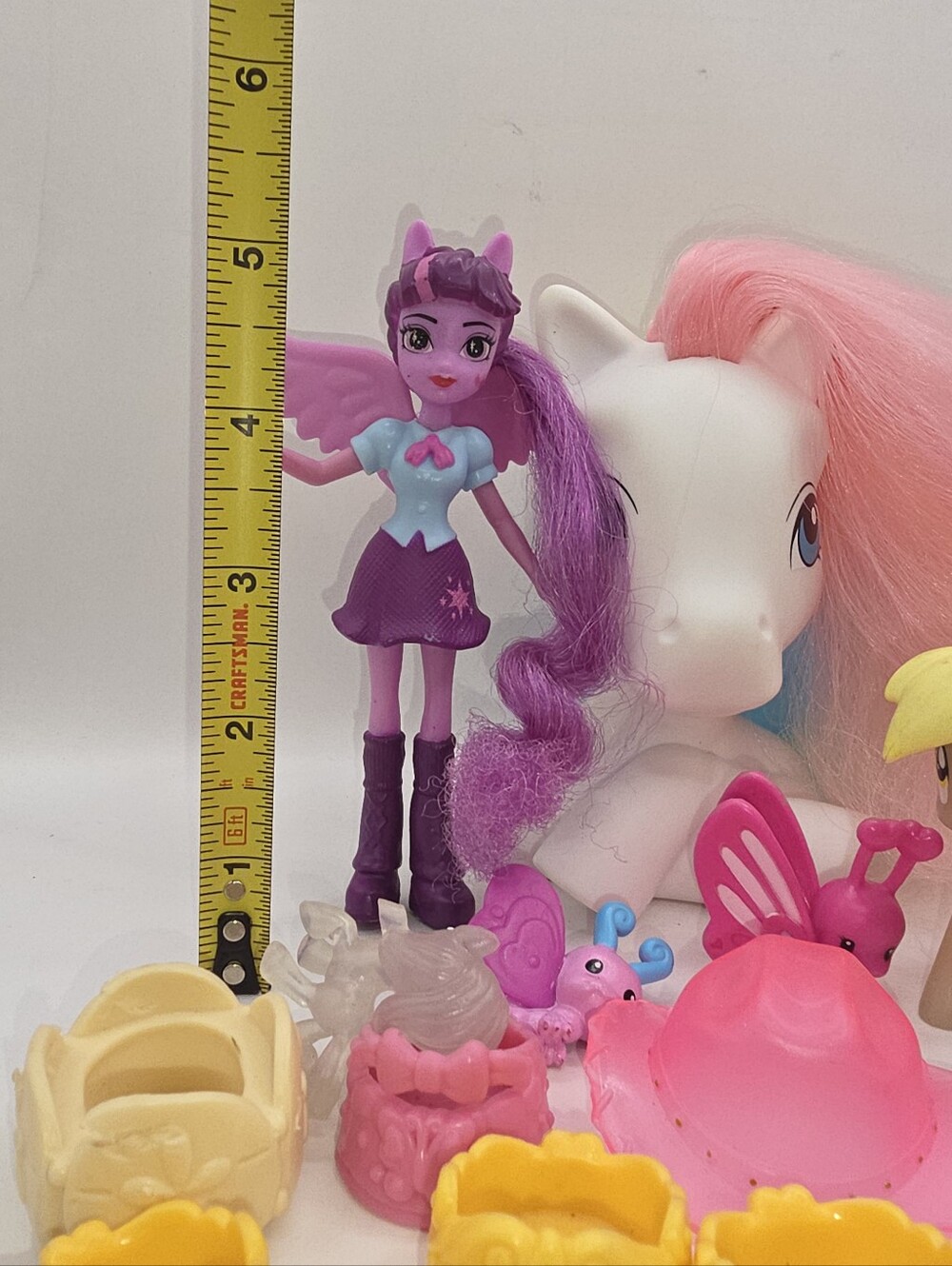 My Little Pony Mixed Lot Accessories Shoes Starshine Styling Head Butterfly - Picture 5 of 5